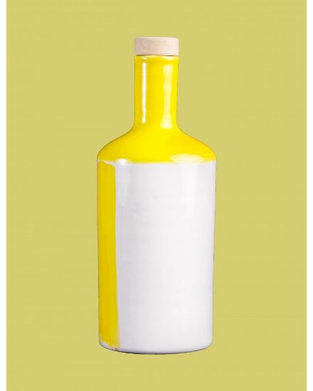 Immagine di Orcio artigianale in ceramica - Colore giallo Cod. 04