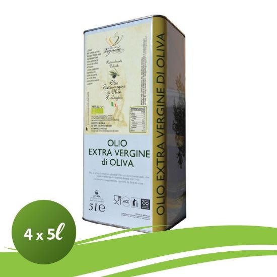 Immagine di Olio Extra Vergine di Oliva Biologico  20L