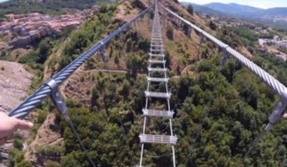 Immagine di Sasso di Castalda: Ponte alla Luna e Ponte Petrarca con degustazione